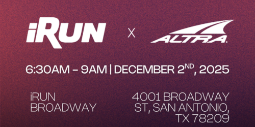 iRun x Altra event image
