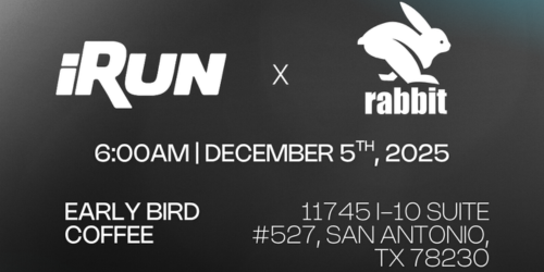 iRun x rabbit  Friday Morning Coffee Club event image