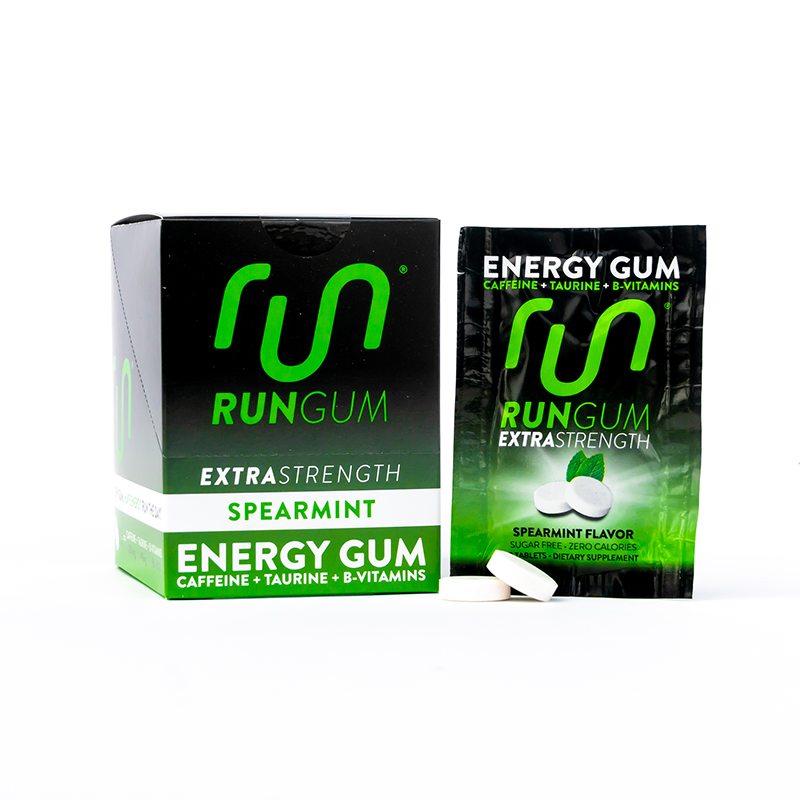 RUN GUM RUN GUM EXTRA STRENGTH SPEARMINT