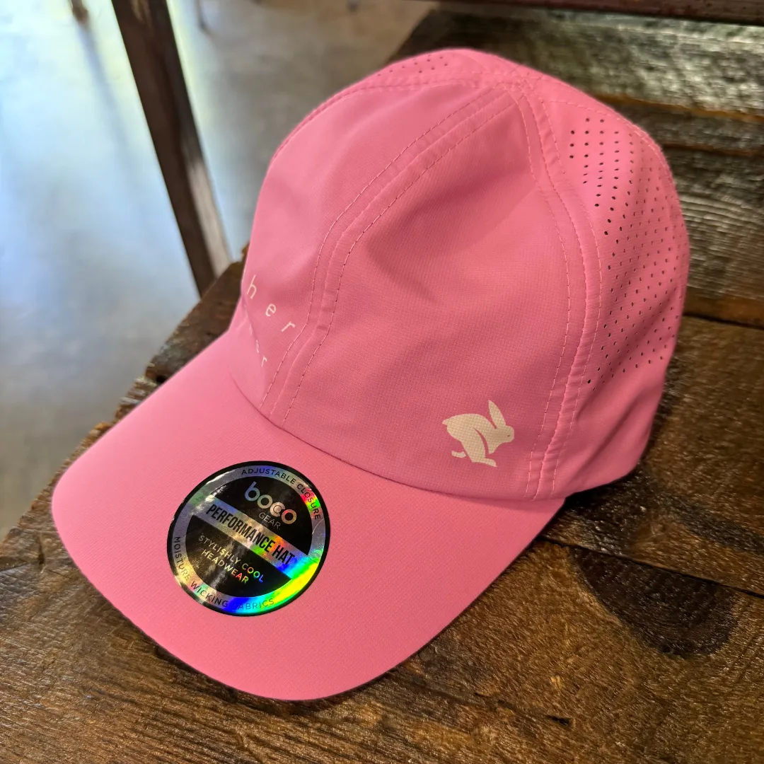 RABBIT RUNNING ELITE HAT MOTHER RUN OPERA MAUVE