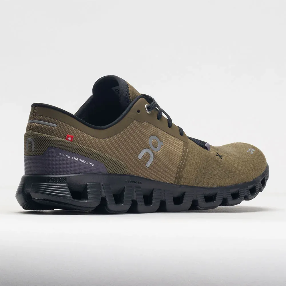 ON FOOTWEAR M CLOUD X 3 HUNTER/BLACK display picture 1