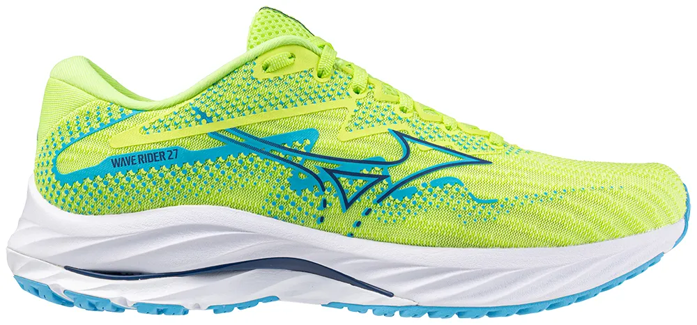 MIZUNO WAVE RIDER 27 NAVY PEONY SHARP GREEN