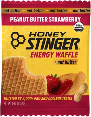 HONEY STINGER HST WAFFLE PB STRAWB PB STRAWBERRY