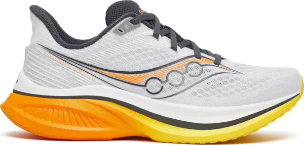 SAUCONY M ENDORPHIN SPEED 5 WHITE/FUEGO